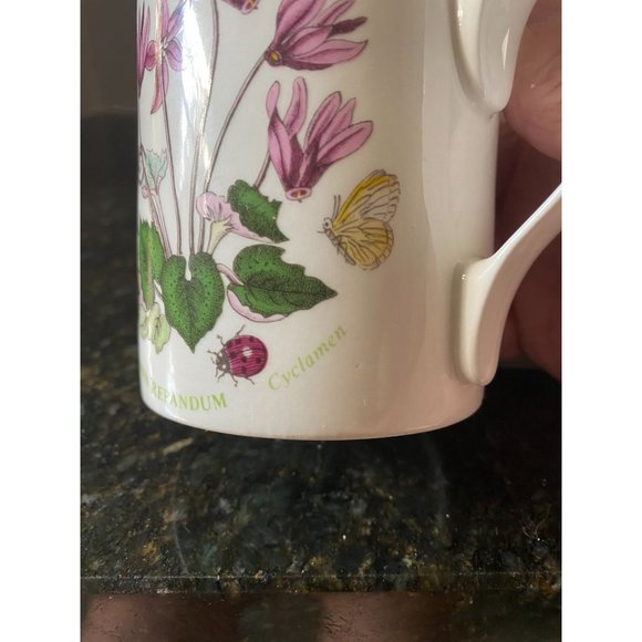 Portmerion Botanic Garden 4" Cyclamen Mug, England, 1972 - Picture 3 of 7